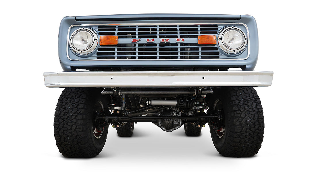 Classic Ford Bronco front view