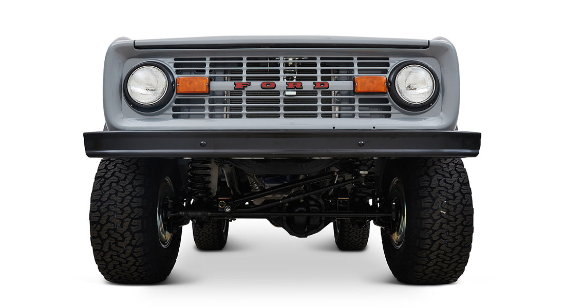 Classic Ford Bronco front view