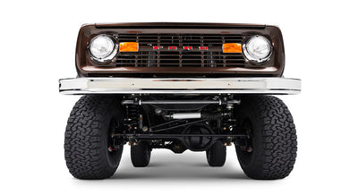 Classic Ford Bronco front view