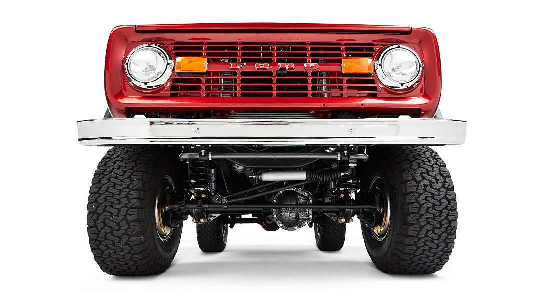 Classic Ford Bronco front view