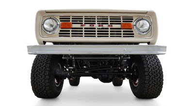 Classic Ford Bronco front view