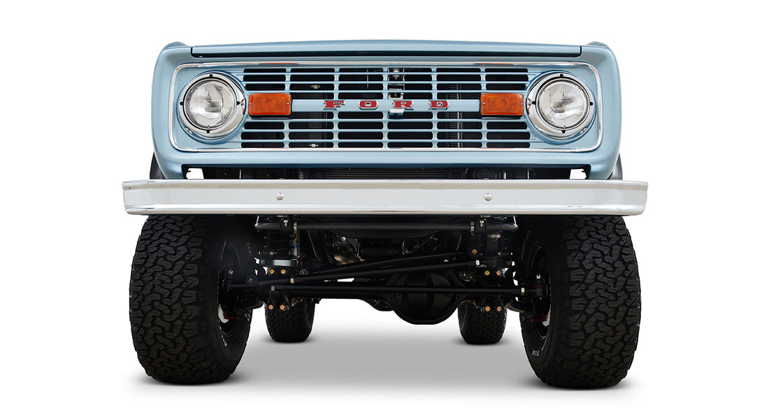 Classic Ford Bronco front view