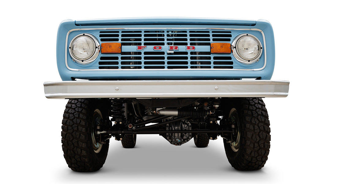 Classic Ford Bronco front view