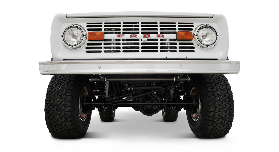 Classic Ford Bronco front view