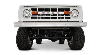 Classic Ford Bronco front view