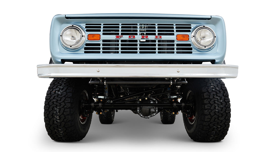 Classic Ford Bronco front view