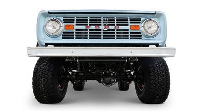 Classic Ford Bronco front view