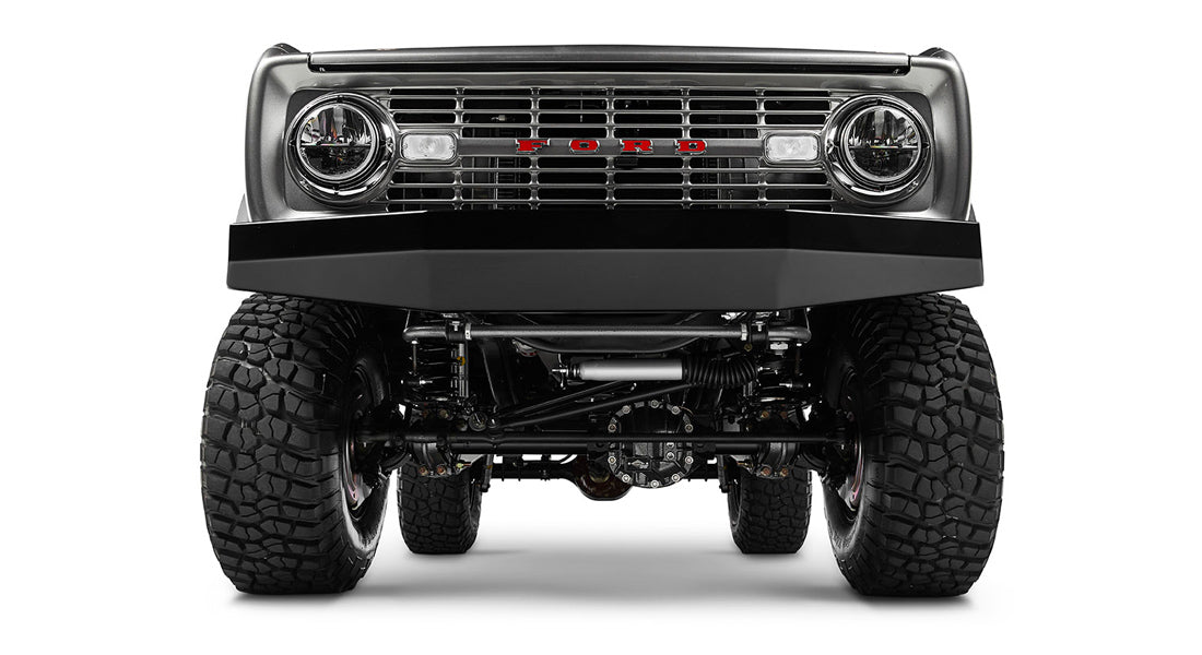 Classic Ford Bronco front view