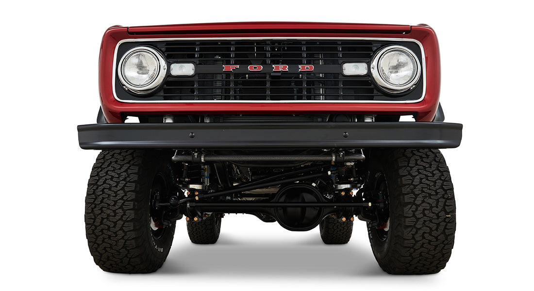 Classic Ford Bronco front view