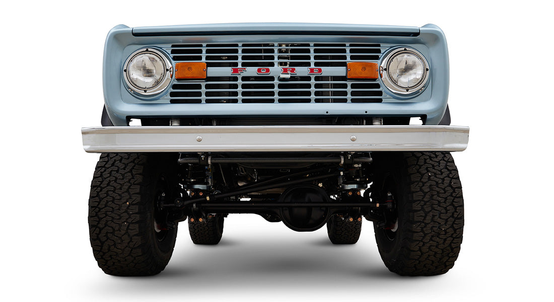 Classic Ford Bronco front view