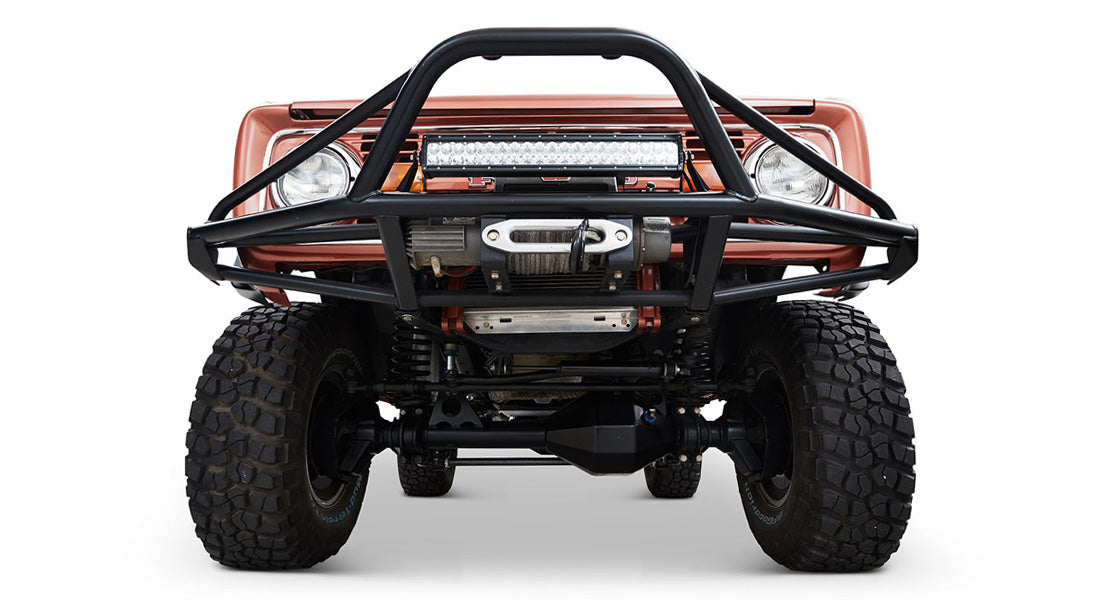 Classic Ford Bronco front view
