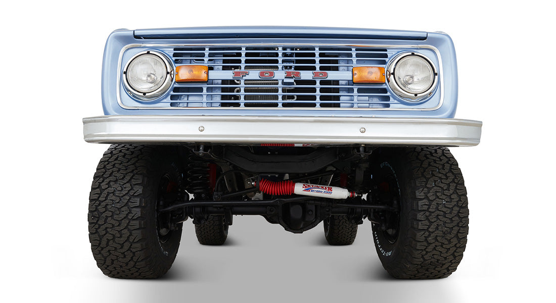 Classic Ford Bronco front view
