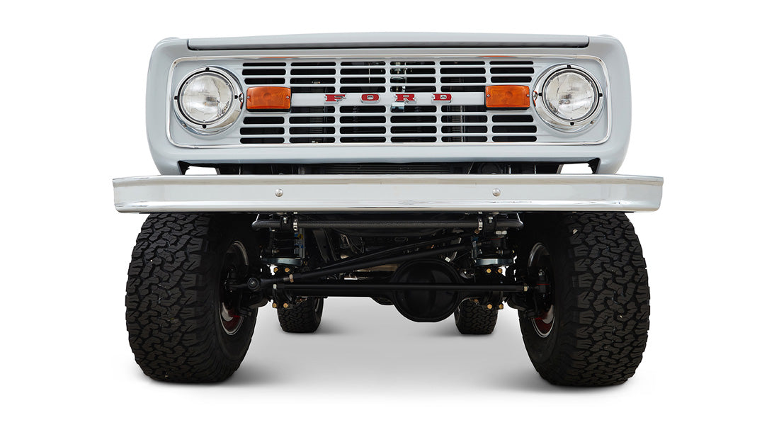 Classic Ford Bronco front view