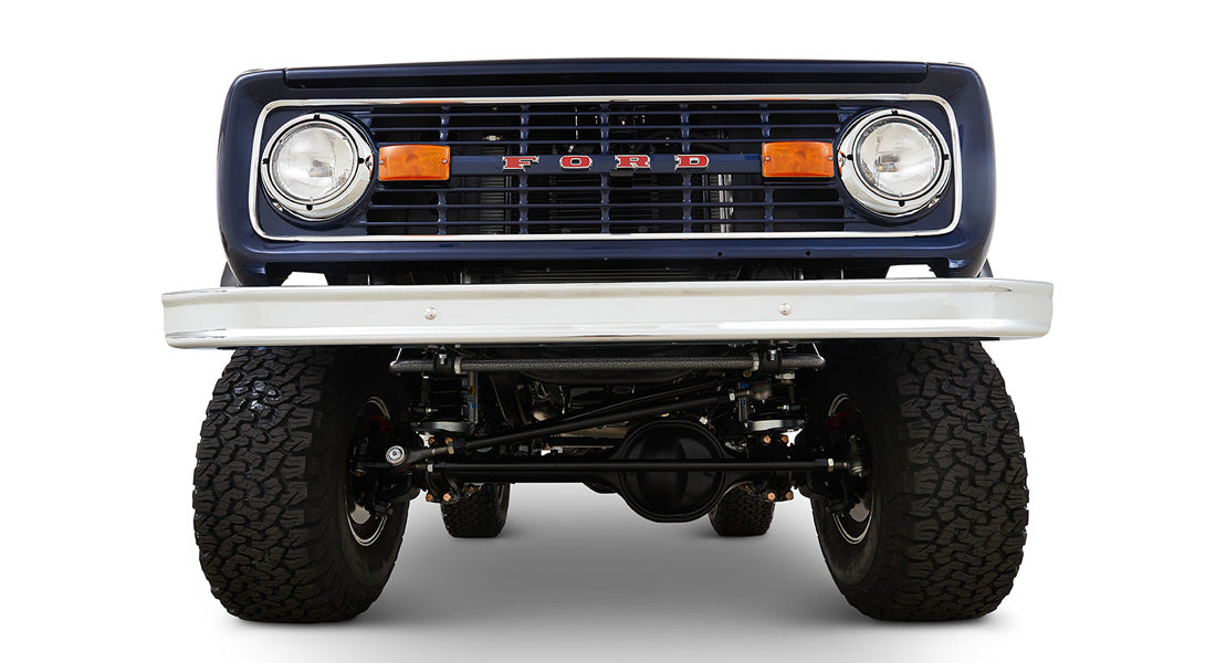 Classic Ford Bronco front view