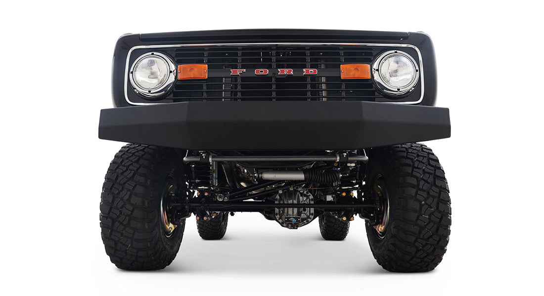 Classic Ford Bronco front view