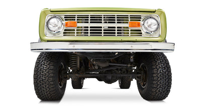 Classic Ford Bronco front view