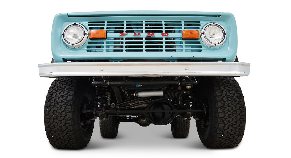 Classic Ford Bronco front view