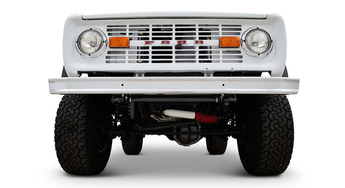Classic Ford Bronco front view