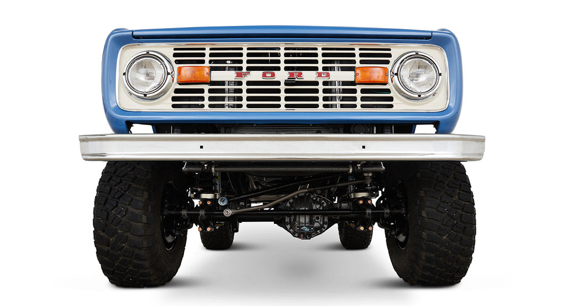 Classic Ford Bronco front view