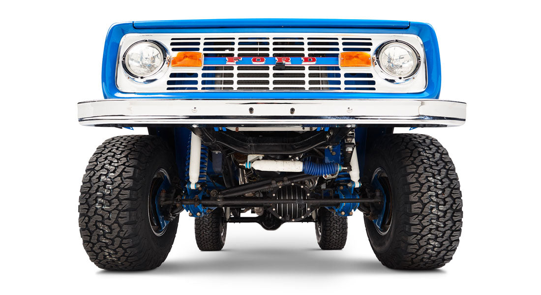 Classic Ford Bronco front view