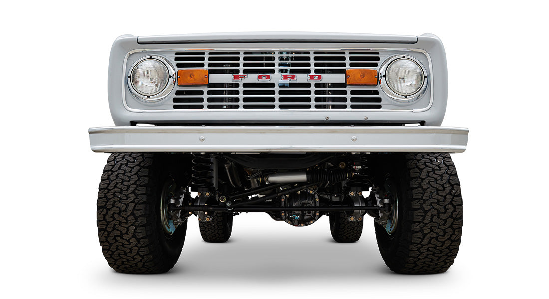 Classic Ford Bronco front view