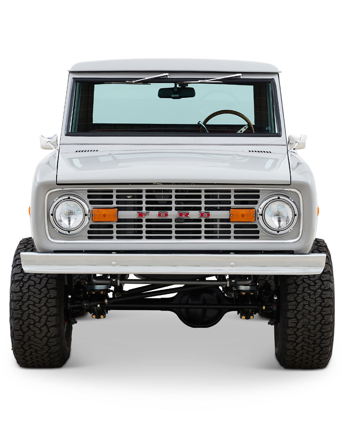 Ford Bronco 1967 Gray Coyote Series Half Cab