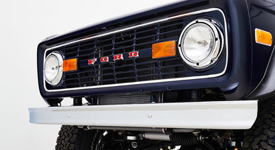1974 Classic Ford Broncos Coyote Series Alys Beach with Orange Interior and black soft top