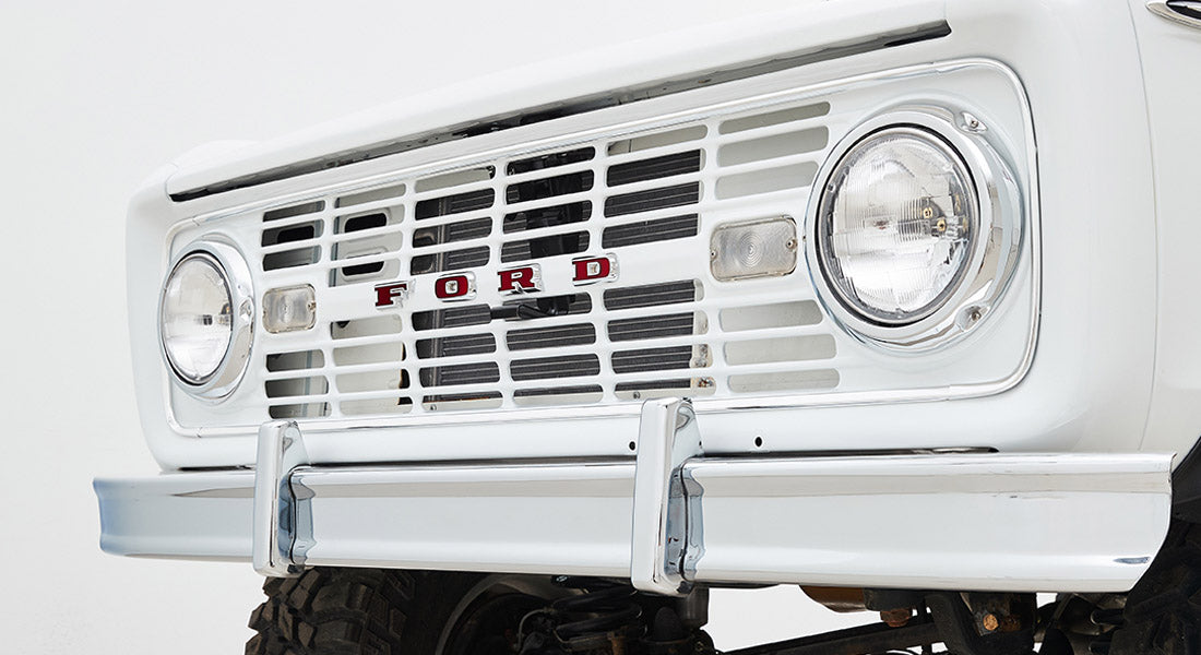 Classic Ford Bronco front grille
