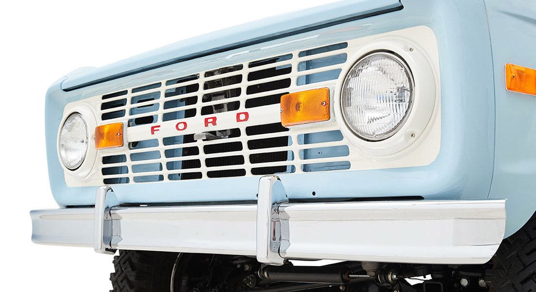Classic Ford Bronco front grille