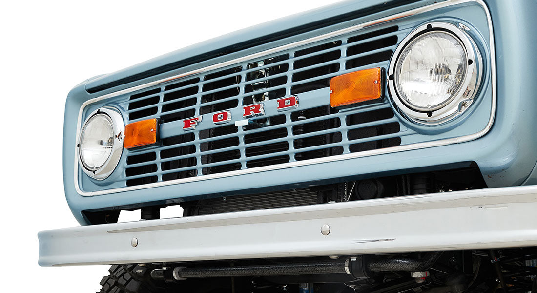 Classic Ford Bronco front grille