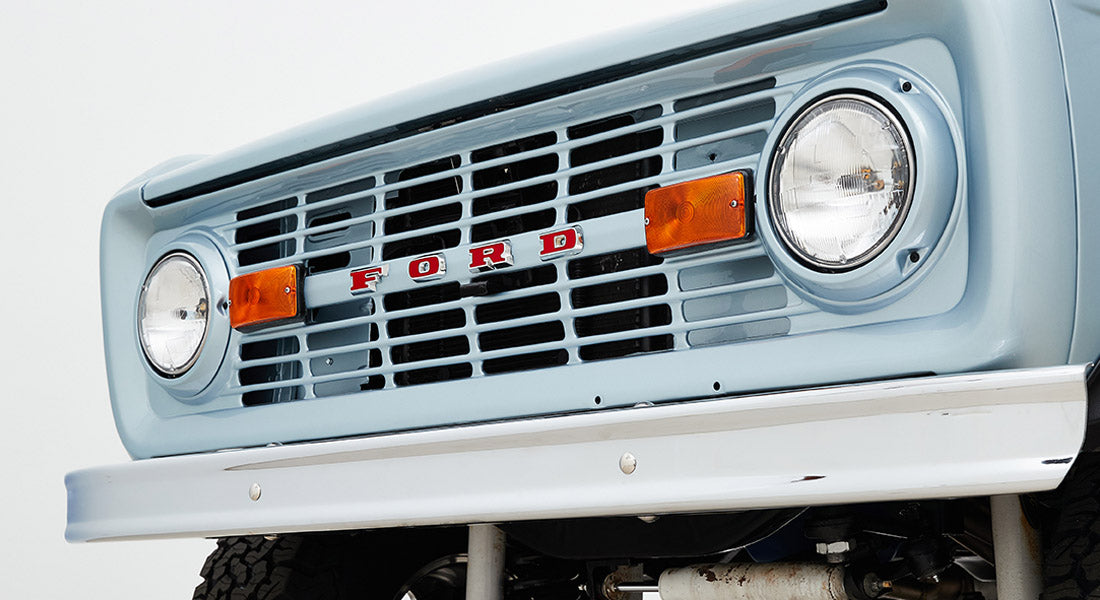 Classic Ford Bronco front grille