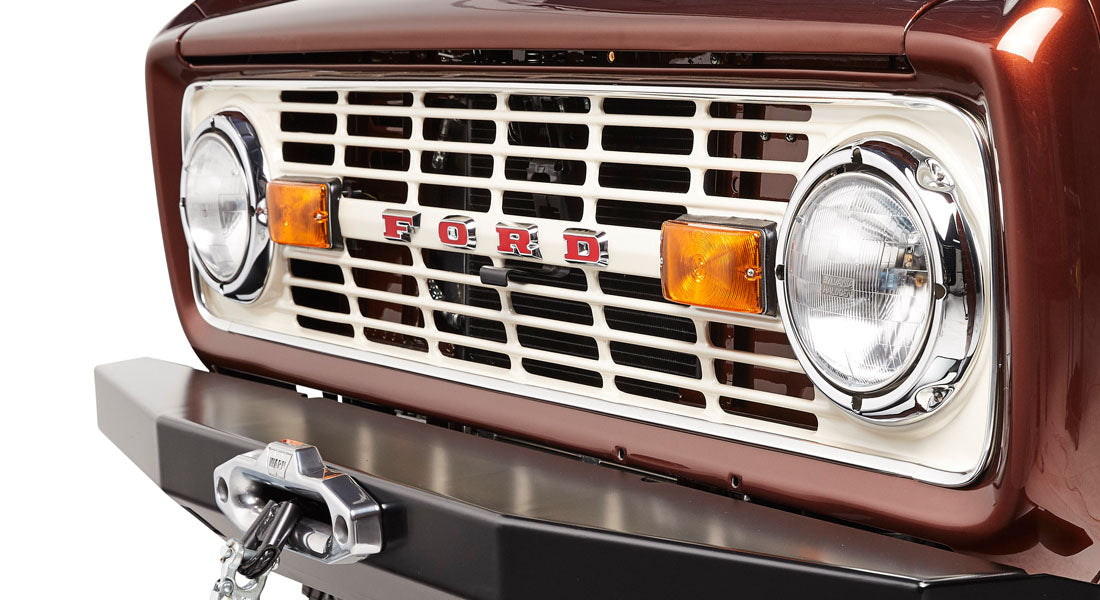Classic Ford Bronco front grille