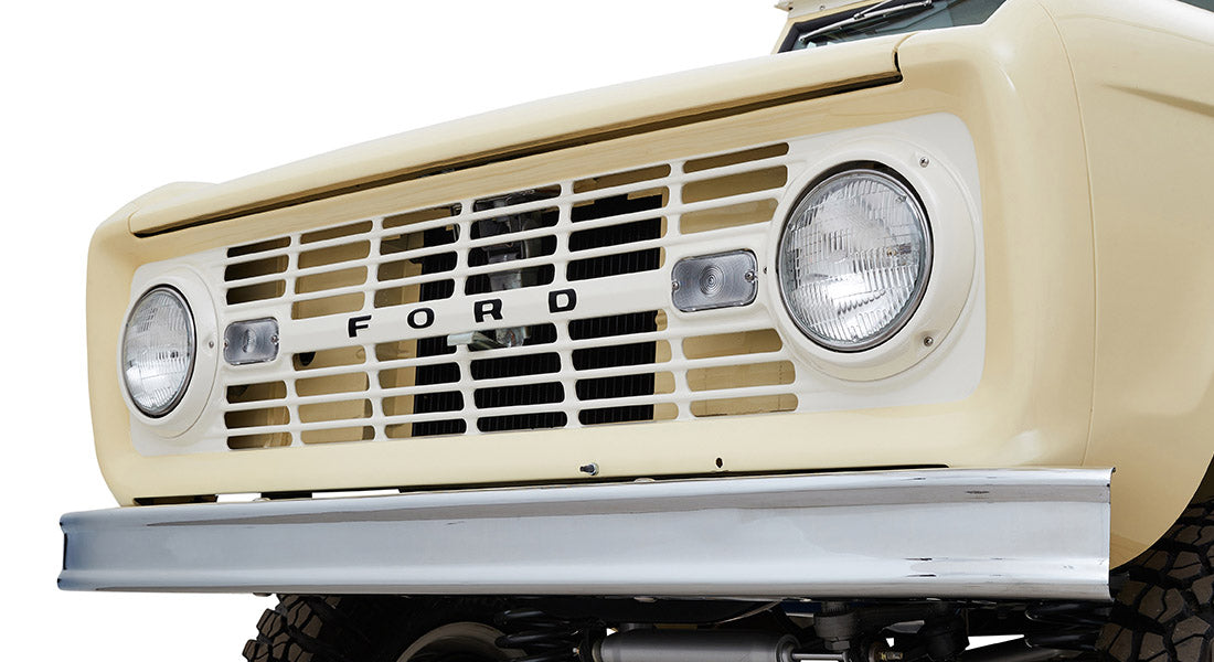 Classic Ford Bronco front grille