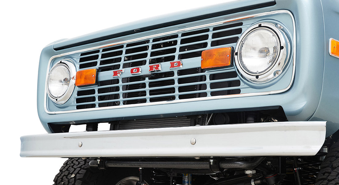 Classic Ford Bronco front grille