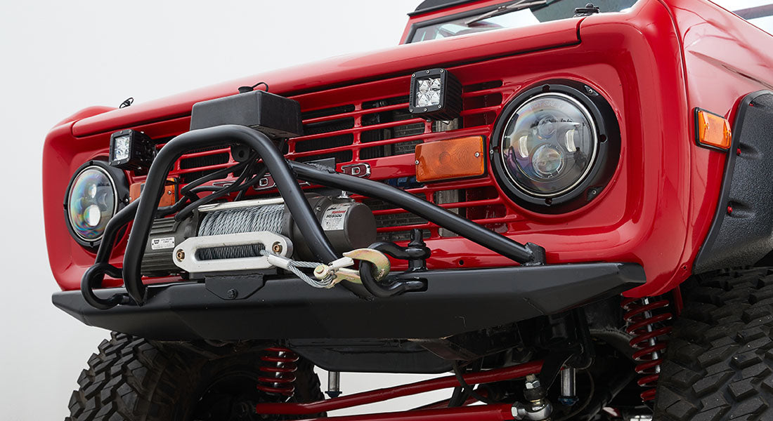 Classic Ford Bronco front grille