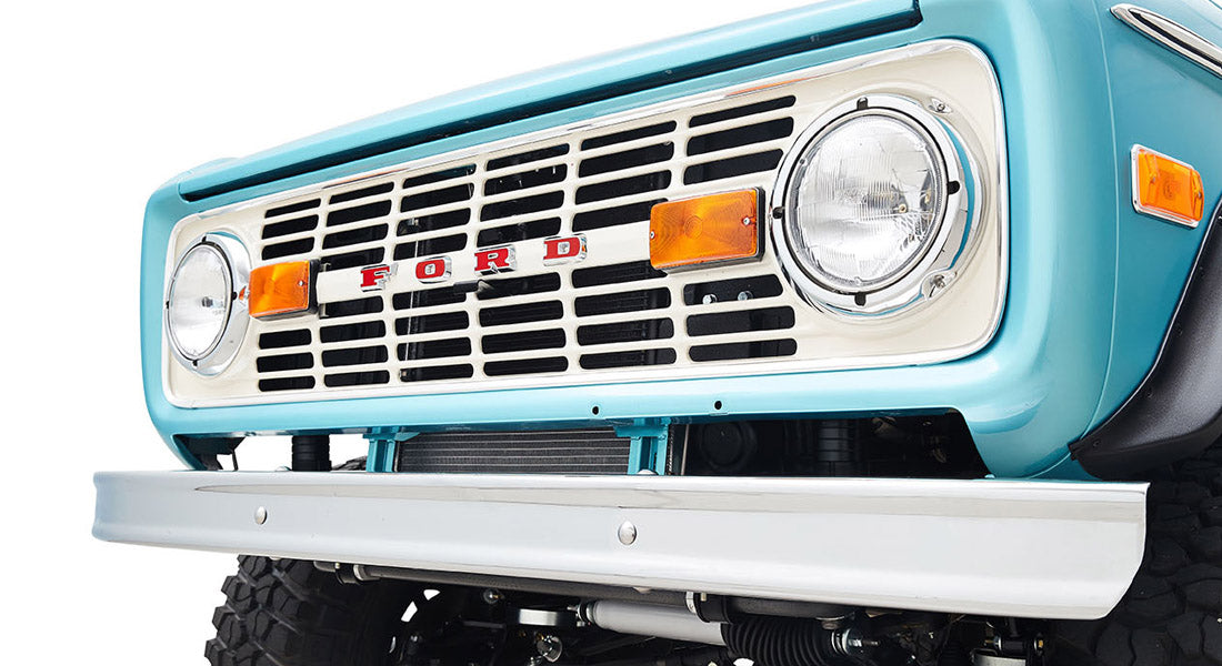 Classic Ford Bronco front grille