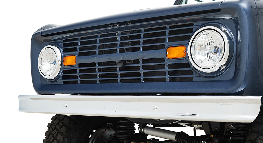 Classic Ford Bronco front grille
