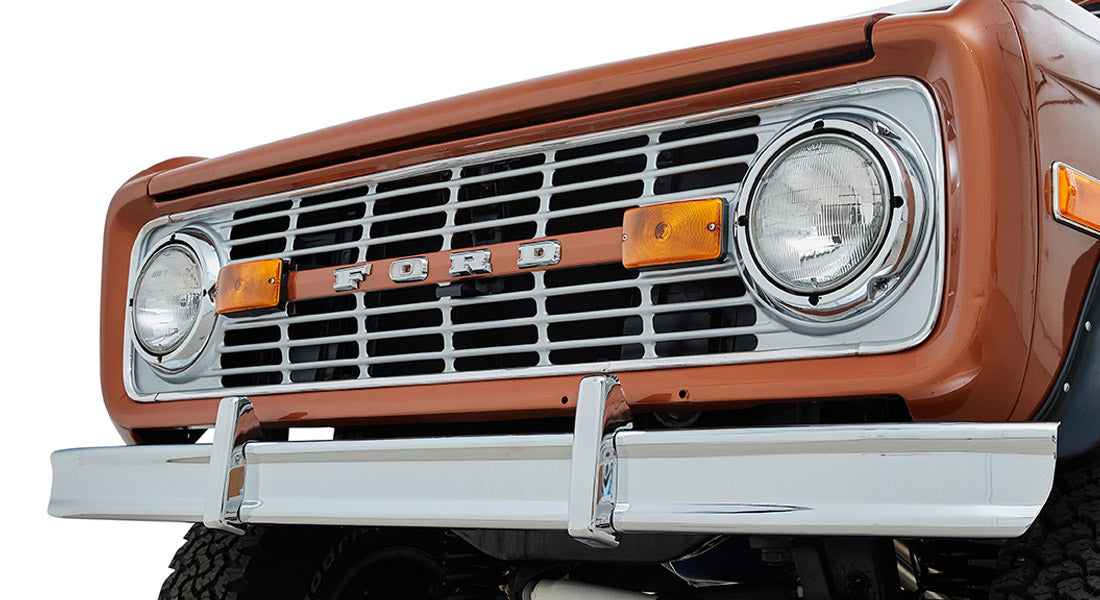 Classic Ford Bronco front grille