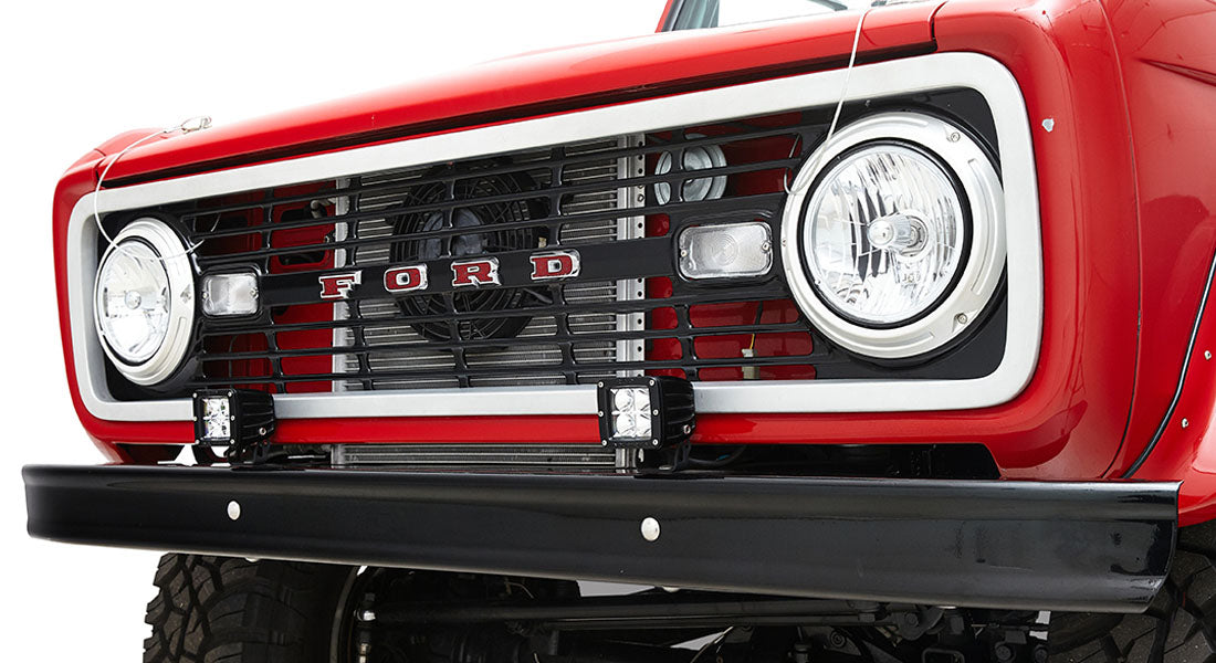 Classic Ford Bronco front grille