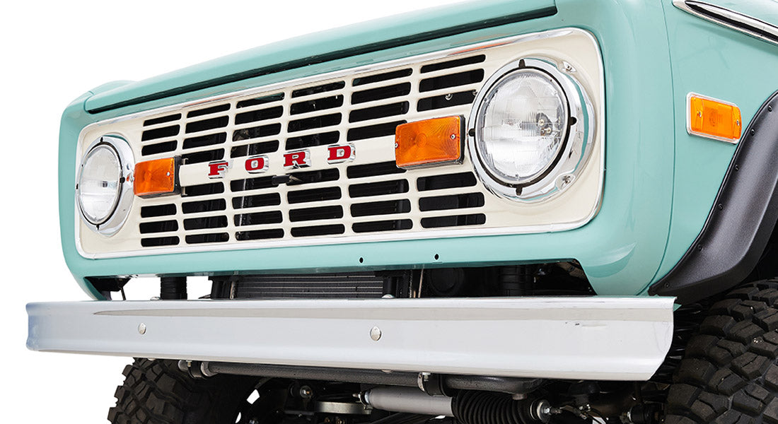 Classic Ford Bronco front grille