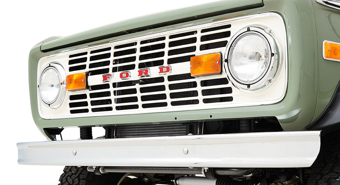 Classic Ford Bronco front grille