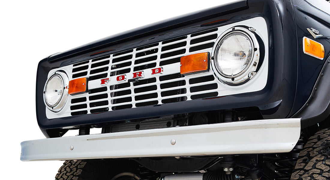 Classic Ford Bronco front grille