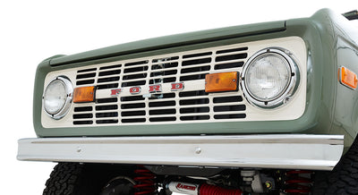 Classic Ford Bronco front grille