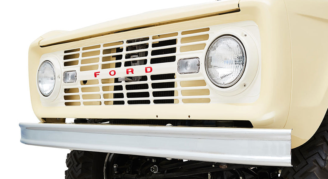 Classic Ford Bronco front grille