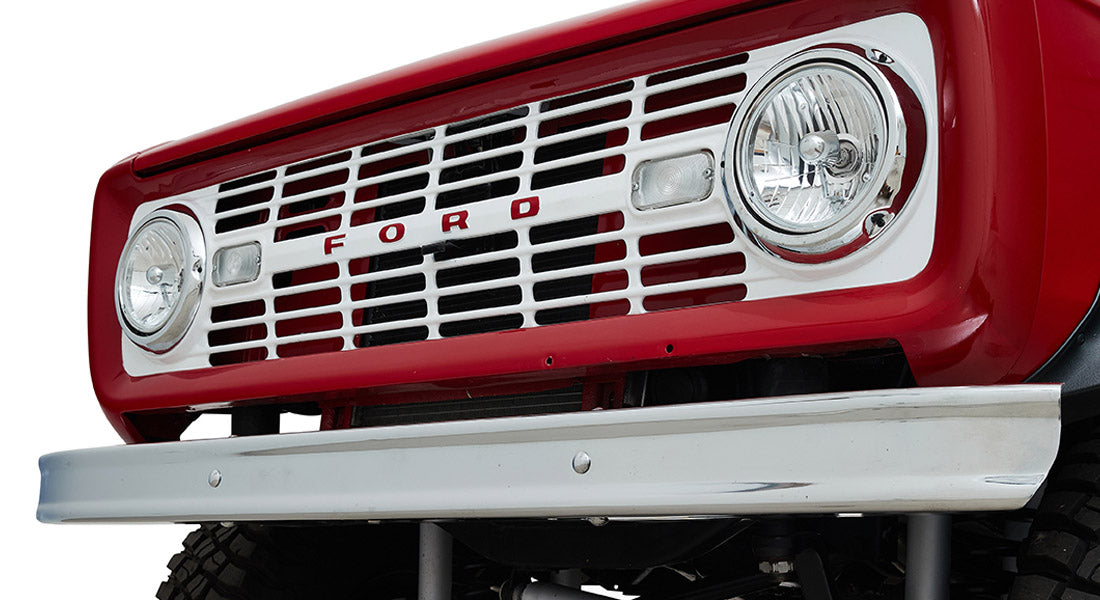 Classic Ford Bronco front grille