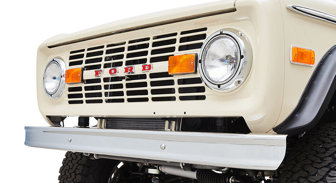 Classic Ford Bronco front grille