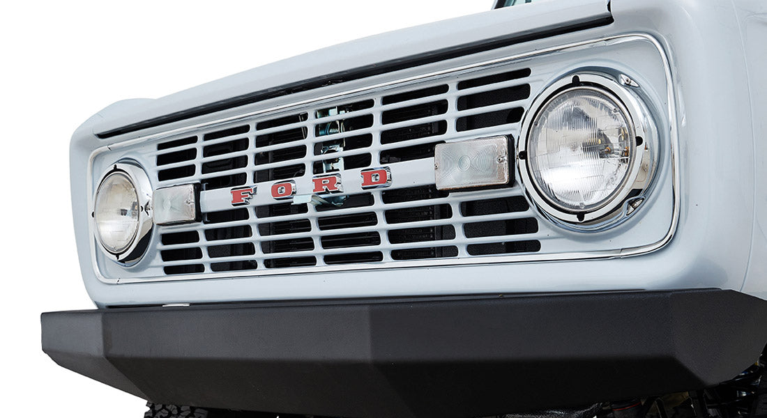 Classic Ford Bronco front grille