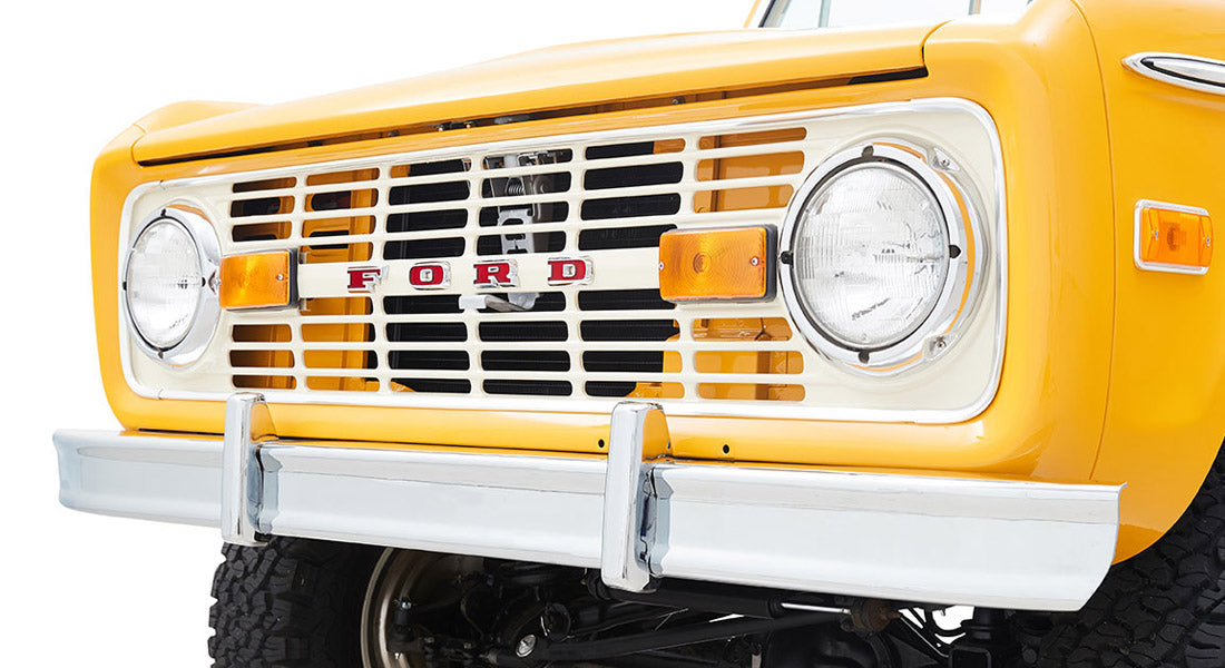 Classic Ford Bronco front grille