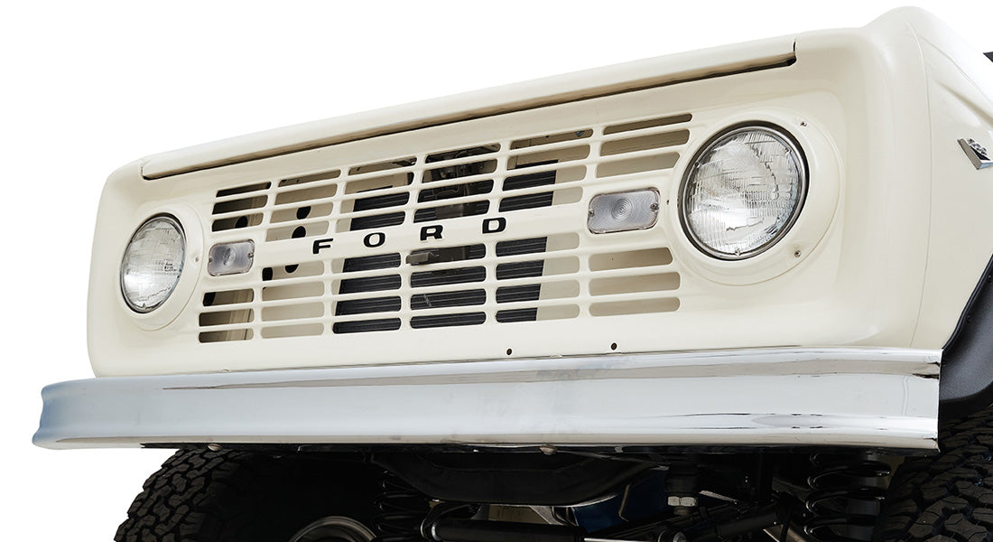 Classic Ford Bronco front grille