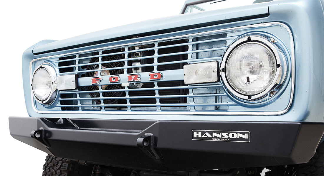Classic Ford Bronco front grille